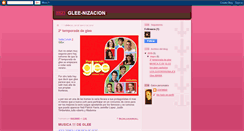 Desktop Screenshot of glee-nizacion.blogspot.com