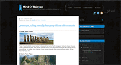 Desktop Screenshot of mind-of-raisyan.blogspot.com