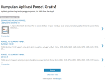 Tablet Screenshot of aplikasiponselgratis.blogspot.com