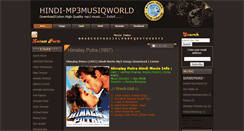 Desktop Screenshot of hindi-newmp3.blogspot.com