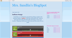 Desktop Screenshot of ksandlin.blogspot.com