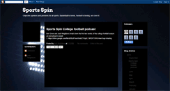 Desktop Screenshot of collegesportspin.blogspot.com