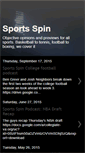Mobile Screenshot of collegesportspin.blogspot.com