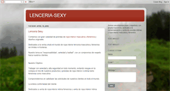 Desktop Screenshot of lenceria-sexy.blogspot.com