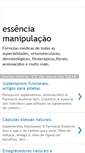 Mobile Screenshot of essenciamanipulacao.blogspot.com