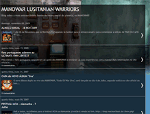 Tablet Screenshot of lusitanianwarriors.blogspot.com