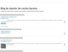 Tablet Screenshot of cuantocoche.blogspot.com