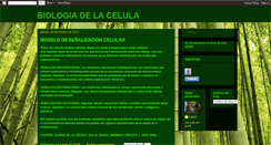 Desktop Screenshot of biologiadelacelulalady.blogspot.com