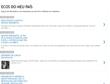 Tablet Screenshot of ecosdomeupais.blogspot.com