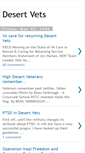Mobile Screenshot of desertvets.blogspot.com