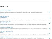 Tablet Screenshot of love-lyrics.blogspot.com