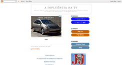 Desktop Screenshot of ainfluenciadatv.blogspot.com