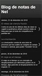 Mobile Screenshot of blogdenotasdenel.blogspot.com
