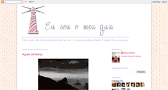 Desktop Screenshot of eusouomeuguia.blogspot.com