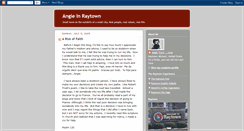 Desktop Screenshot of angieinraytown.blogspot.com