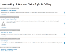 Tablet Screenshot of homemakingadivinecalling.blogspot.com