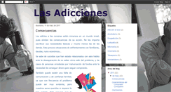 Desktop Screenshot of addicttions.blogspot.com