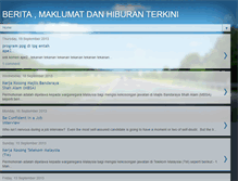 Tablet Screenshot of berita-maklumat-terkini.blogspot.com