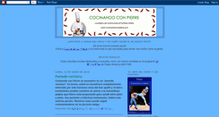 Desktop Screenshot of cocinandoconpierre.blogspot.com