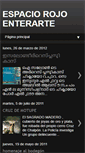 Mobile Screenshot of espaciorojolima.blogspot.com