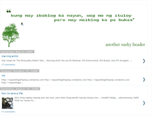 Tablet Screenshot of napundingalitaptap.blogspot.com