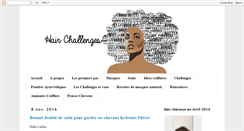 Desktop Screenshot of hairchallenges.blogspot.com