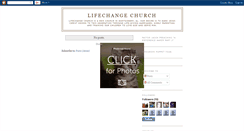 Desktop Screenshot of lifechangechurch.blogspot.com