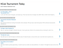 Tablet Screenshot of ncaatournamenttoday.blogspot.com