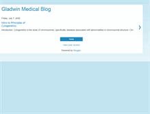 Tablet Screenshot of gladwinmedical.blogspot.com