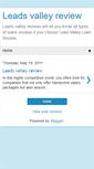 Mobile Screenshot of leadvalleyloansreview.blogspot.com