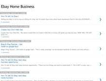 Tablet Screenshot of ebay-selling-business.blogspot.com