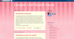 Desktop Screenshot of kimgghealthkwest.blogspot.com