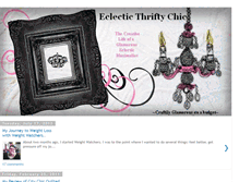 Tablet Screenshot of eclecticthriftychic.blogspot.com