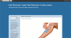 Desktop Screenshot of laser-hair-removal-hair.blogspot.com