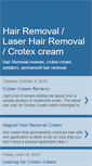 Mobile Screenshot of laser-hair-removal-hair.blogspot.com