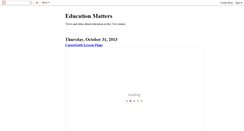 Desktop Screenshot of educationinspiration.blogspot.com