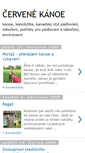 Mobile Screenshot of cervenekanoe.blogspot.com