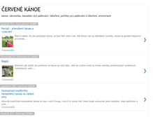 Tablet Screenshot of cervenekanoe.blogspot.com