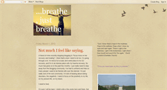 Desktop Screenshot of breatheinbreatheout26.blogspot.com