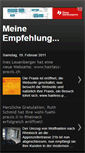 Mobile Screenshot of kurt-empfiehlt.blogspot.com