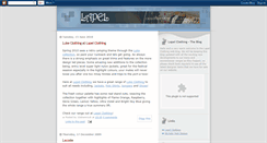 Desktop Screenshot of lapelclothing.blogspot.com