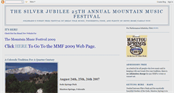 Desktop Screenshot of mmf2007.blogspot.com