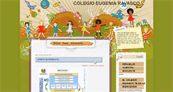 Desktop Screenshot of colegioeugeniaravasco.blogspot.com