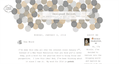 Desktop Screenshot of designeddelish.blogspot.com