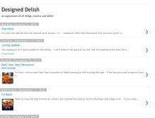 Tablet Screenshot of designeddelish.blogspot.com
