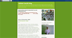 Desktop Screenshot of ahmadsalehyahya.blogspot.com