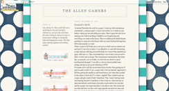 Desktop Screenshot of allengamers.blogspot.com