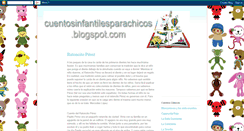 Desktop Screenshot of cuentosinfantilesparachicos.blogspot.com