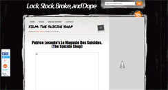 Desktop Screenshot of lockstockbrokeanddope.blogspot.com