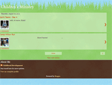 Tablet Screenshot of fbcnchildrensministry.blogspot.com
